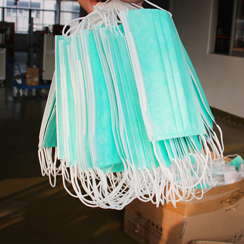 精密型平面口罩外耳一拖一連線機HD-0679 精密型平面口罩外耳一拖一連線機HD-0679