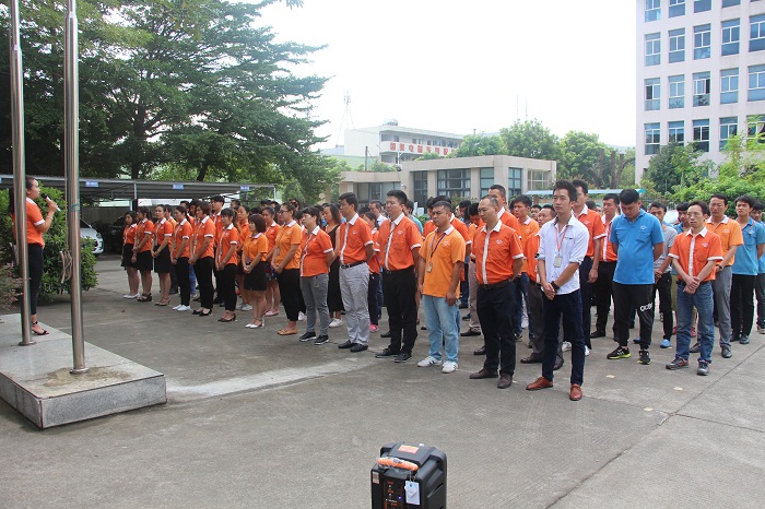 利瀚公司晨會(huì)